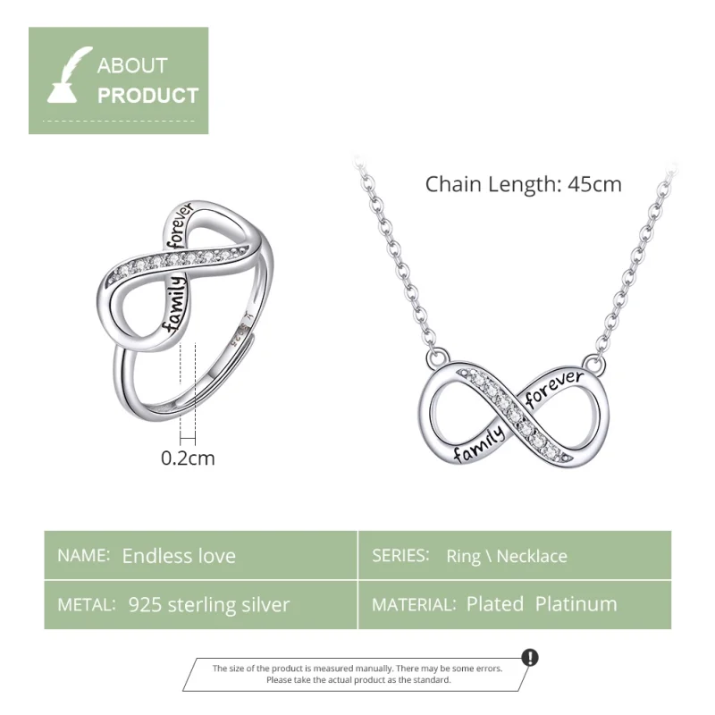 (image for) Pandora Style Endless Love Jewelry set - SET010 - View 5