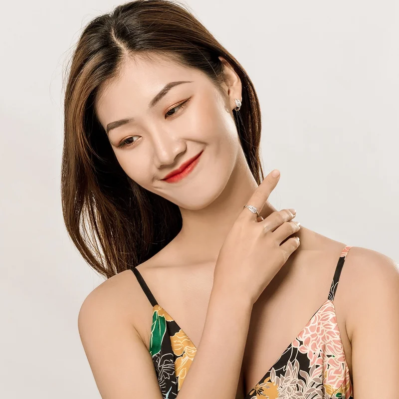 (image for) Pandora Style Feather Jewelry Set - SET012 - View 5