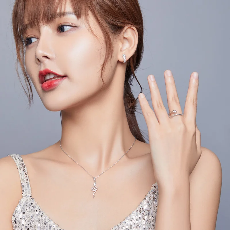 (image for) Pandora Style Snake Jewelry Set - SET020 - View 2