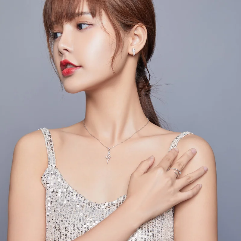 (image for) Pandora Style Snake Jewelry Set - SET020 - View 4