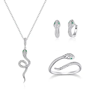 (image for) Pandora Style Snake Jewelry Set - SET020