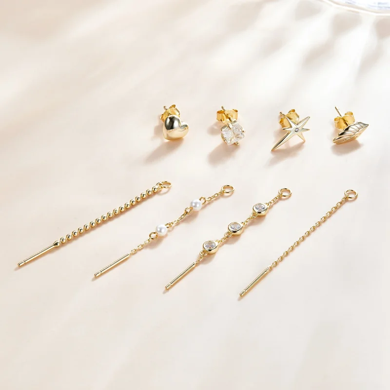 (image for) Pandora Style Sparkle Jewelry Set - SET015 - View 2