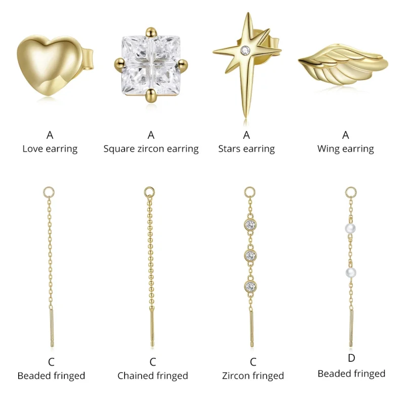 (image for) Pandora Style Sparkle Jewelry Set - SET015 - Product Image