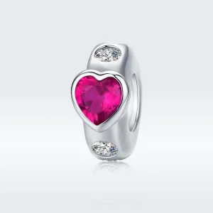 (image for) Pandora Style Silver Bright Love Spacer Charm - BSC123