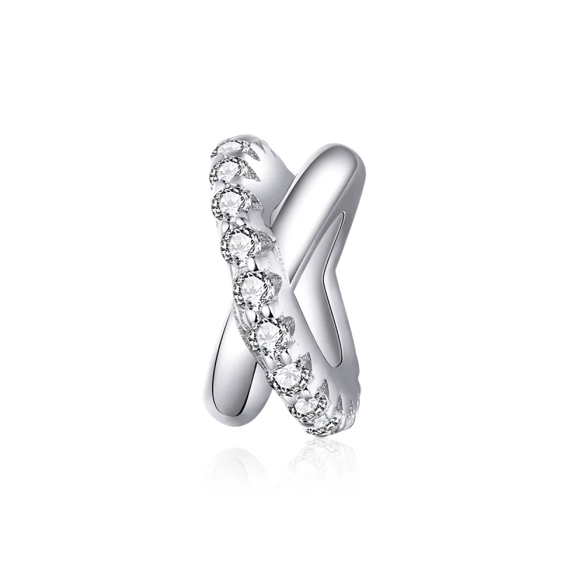 (image for) Pandora Style Silver Chic Spacer Charm - BSC214 - Product Image
