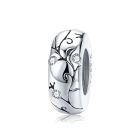 Pandora Style Silver Classical Pattern Spacer Charm - SCC1559 Pandora Style Silver Classical Pattern Spacer Charm - SCC1559
