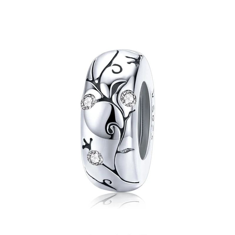 (image for) Pandora Style Silver Classical Pattern Spacer Charm - SCC1559 - Product Image