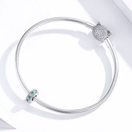 Pandora Style Silver Retro Spacer Charm - BSC185