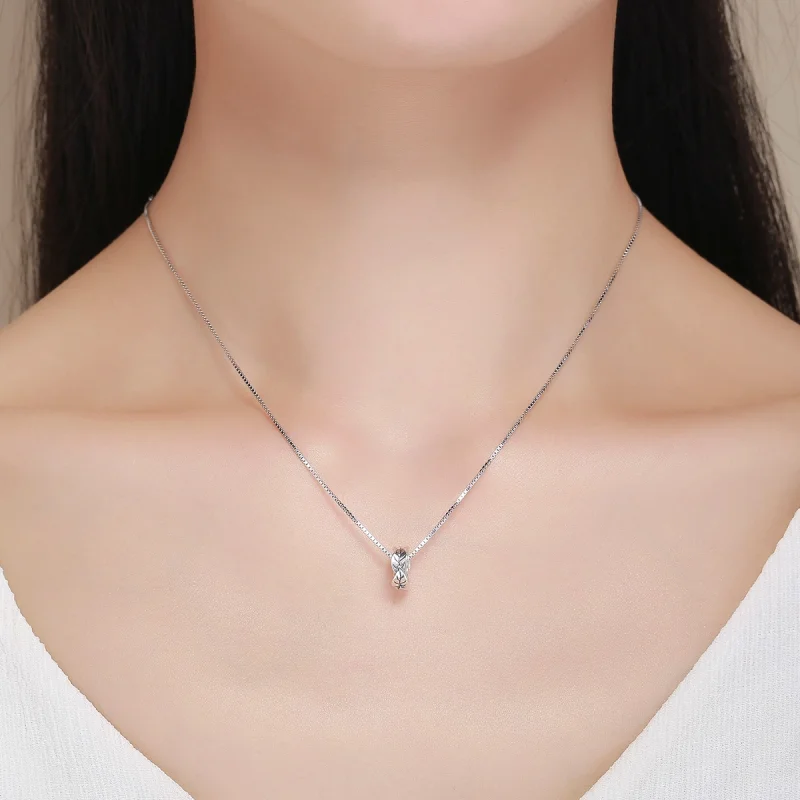 (image for) Pandora Style Silver White Leaves Spacer Charm - SCC597 - View 6