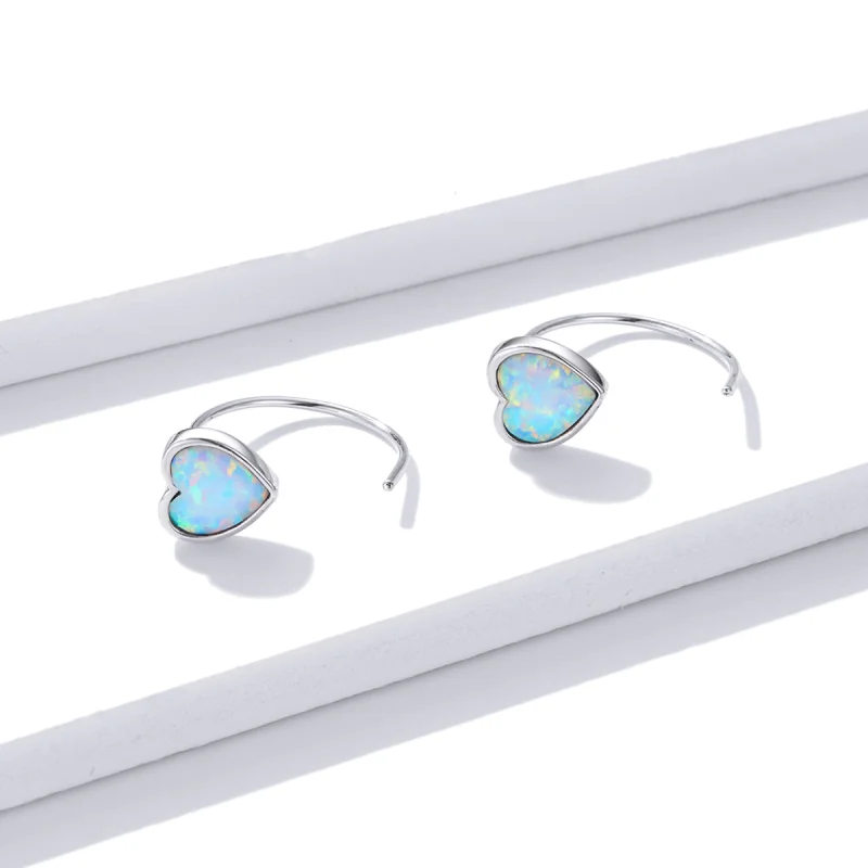 (image for) Pandora Style Aurora Romance Stud Earrings - BSE499 - View 2