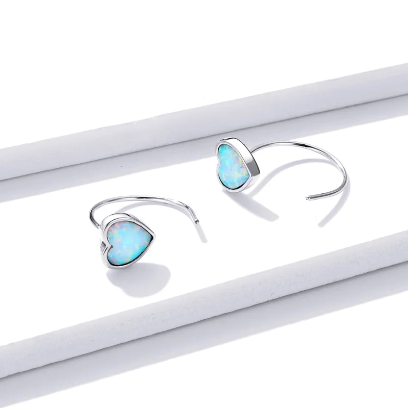 (image for) Pandora Style Aurora Romance Stud Earrings - BSE499 - View 3