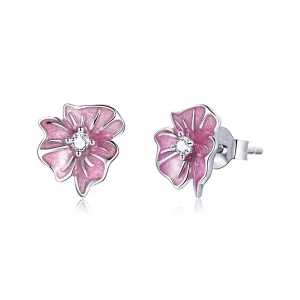 (image for) Pandora Style Blooming Stamens Stud Earrings - BSE471