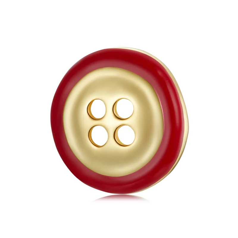 (image for) Pandora Style Button Stud Earrings - SCE1060 - Product Image