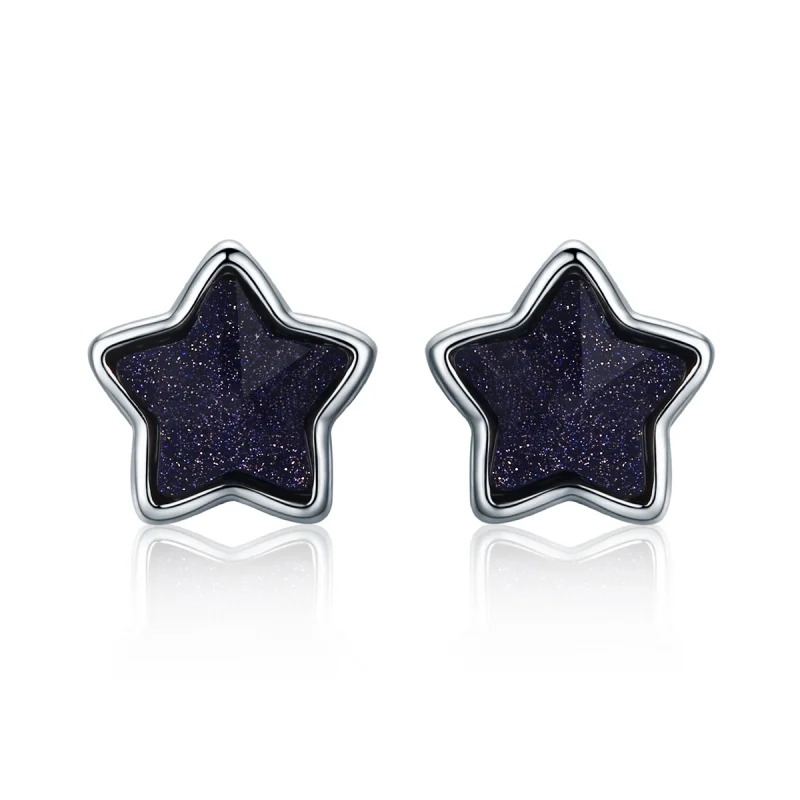 (image for) Pandora Style Call of The Stars Stud Earrings - VSE057 - Product Image