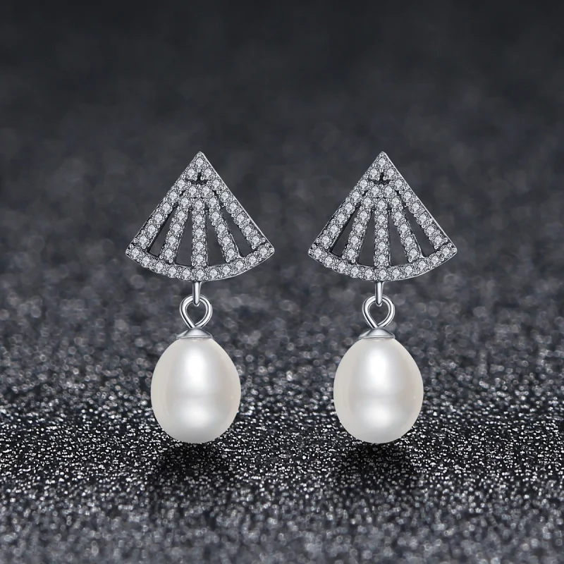 (image for) Pandora Style Classical Light Stud Earrings - VSE102 - View 2