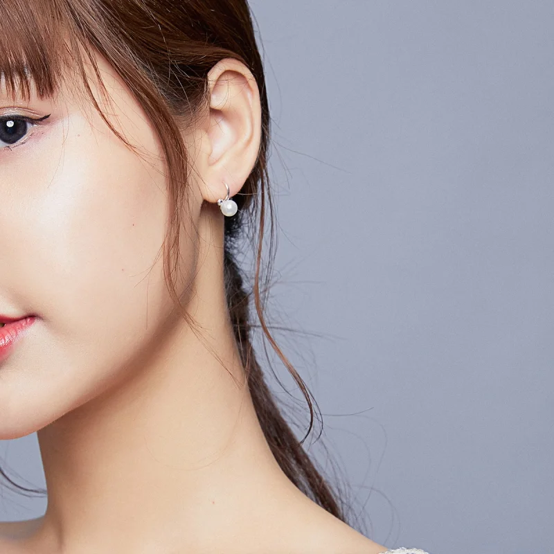 (image for) Pandora Style Cute Bear Stud Earrings - SCE918 - View 6