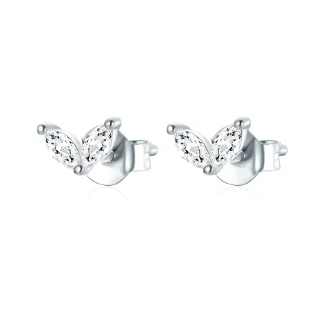 Pandora Style Delicate Butterfly Stud Earrings - SCE1240-A