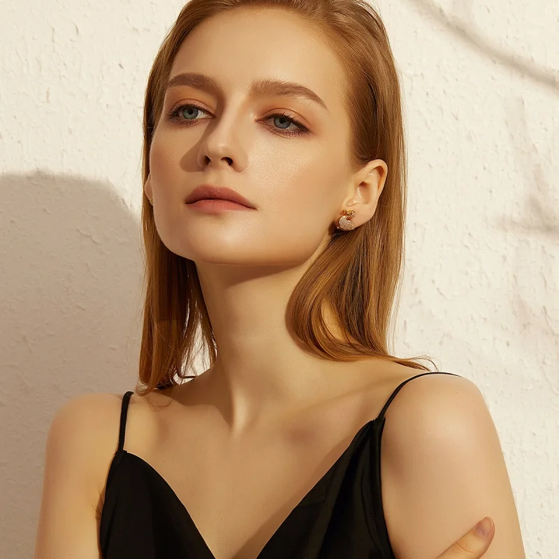 (image for) Pandora Style Dodo Bird Stud Earrings - BSE370 - View 9