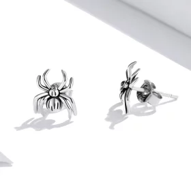 Pandora Style Eight-Legged Spider Stud Earrings - SCE1290 Pandora Style Eight-Legged Spider Stud Earrings - SCE1290