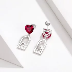 Pandora Style Full House Stud Earrings - BSE133 Pandora Style Full House Stud Earrings - BSE133