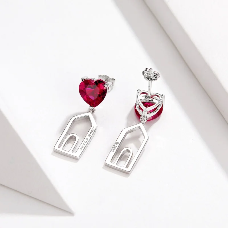 (image for) Pandora Style Full House Stud Earrings - BSE133 - View 2