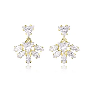(image for) Pandora Style Golden Memories Stud Earrings - BSE226