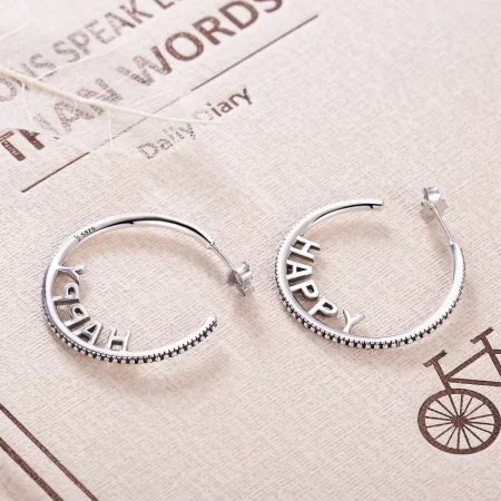 Pandora Style Happy Wishes Stud Earrings - VSE087