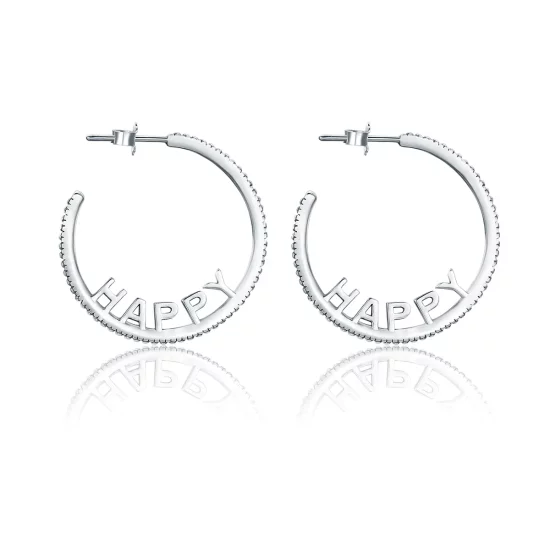 Pandora Style Happy Wishes Stud Earrings - VSE087