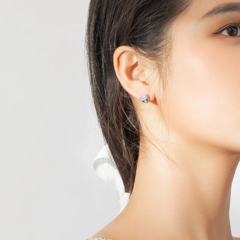 (image for) Pandora Style Husky Stud Earrings - BSE356 - View 8