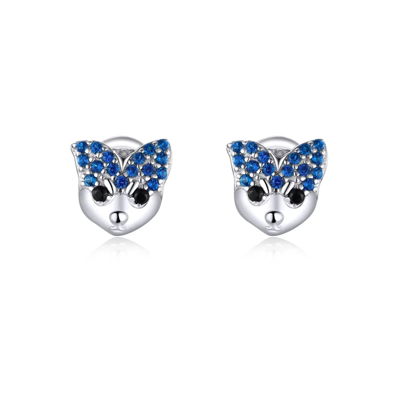 (image for) Pandora Style Husky Stud Earrings - BSE356 - Product Image