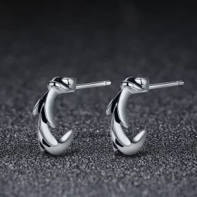 Pandora Style Impressionism Stud Earrings - VSE050 Pandora Style Impressionism Stud Earrings - VSE050