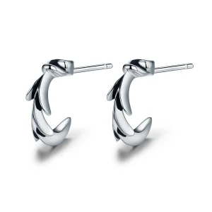 Pandora Style Impressionism Stud Earrings - VSE050 (image for) Pandora Style Impressionism Stud Earrings - VSE050