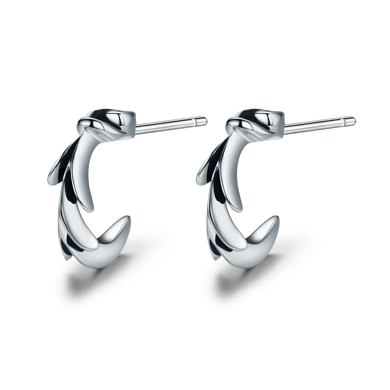 (image for) Pandora Style Impressionism Stud Earrings - VSE050 - Product Image