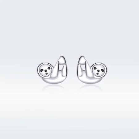 Pandora Style Little Sloth Stud Earrings - BSE303 Pandora Style Little Sloth Stud Earrings - BSE303