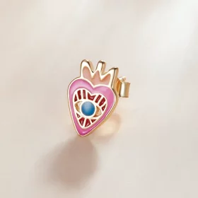 Pandora Style Loving Eye Stud Earrings - SCE1232 Pandora Style Loving Eye Stud Earrings - SCE1232