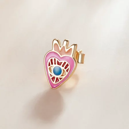 Pandora Style Loving Eye Stud Earrings - SCE1232