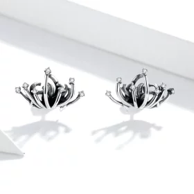 Pandora Style Lycoris radiata Stud Earrings - SCE940 Pandora Style Lycoris radiata Stud Earrings - SCE940