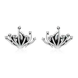 (image for) Pandora Style Lycoris radiata Stud Earrings - SCE940