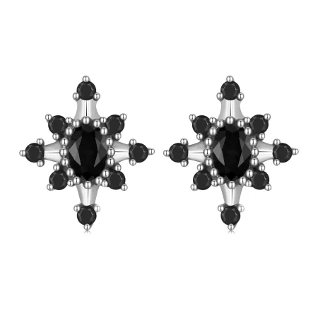 Pandora Style Mans Star Stud Earrings - SCE1521