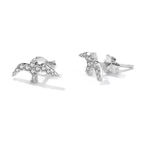 Pandora Style Mini Swallow Stud Earrings - BSE594 Pandora Style Mini Swallow Stud Earrings - BSE594