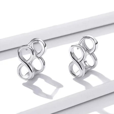 Pandora Style Minimalism - Infinity Stud Earrings - BSE503