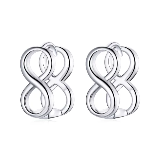 Pandora Style Minimalism - Infinity Stud Earrings - BSE503