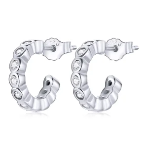 Pandora Style Personality Stud Earrings - SCE1175-A (image for) Pandora Style Personality Stud Earrings - SCE1175-A