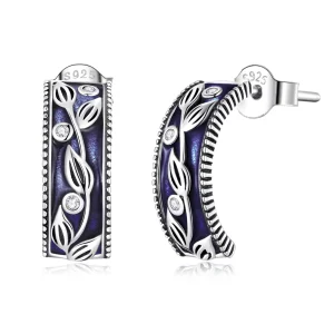 (image for) Pandora Style Retro Pattern Stud Earrings - SCE1415