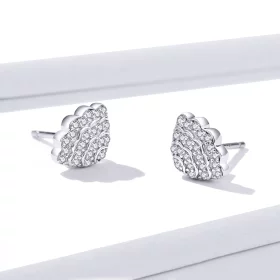 Pandora Style Romantic Shell Stud Earrings - BSE342 Pandora Style Romantic Shell Stud Earrings - BSE342
