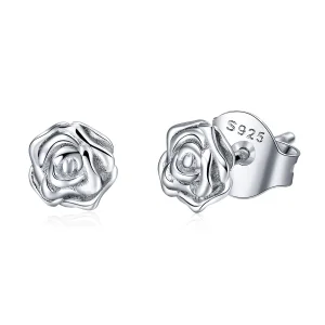 (image for) Pandora Style Rose Story Stud Earrings - BSE012