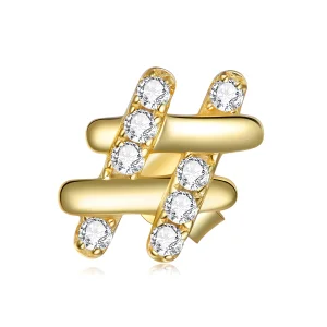 (image for) Pandora Style Secret Symbol - # Stud Earrings - SCE1071