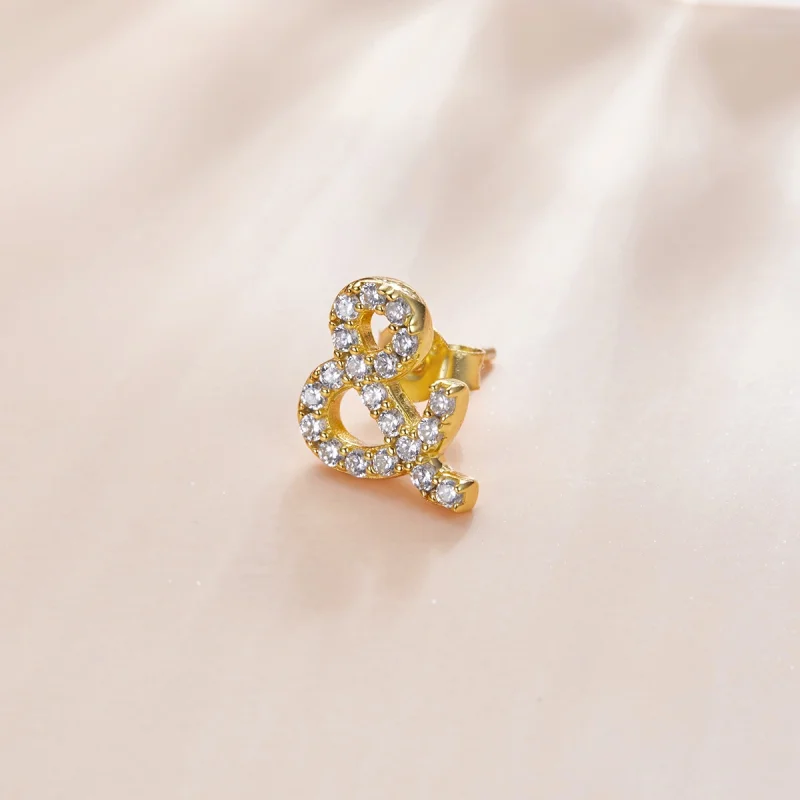 (image for) Pandora Style Secret Symbol - & Stud Earrings - SCE1072 - View 2