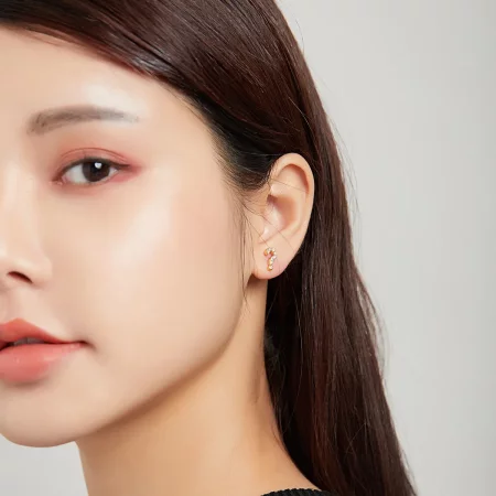 Pandora Style Secret Symbol - ? Stud Earrings - SCE1073