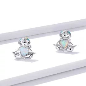 Pandora Style Sloth Stud Earrings - BSE483 Pandora Style Sloth Stud Earrings - BSE483